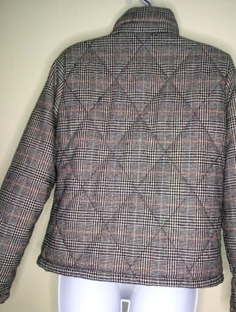 A new day fully lined plaid puffer jacket - Picture 3 of 15